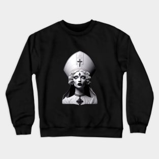 Female pope Crewneck Sweatshirt